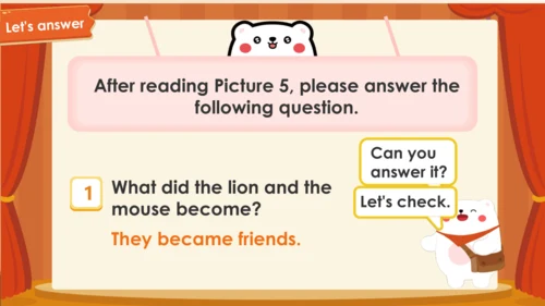 Unit 1 The lion and the mouse Period1（课件(共49张PPT)