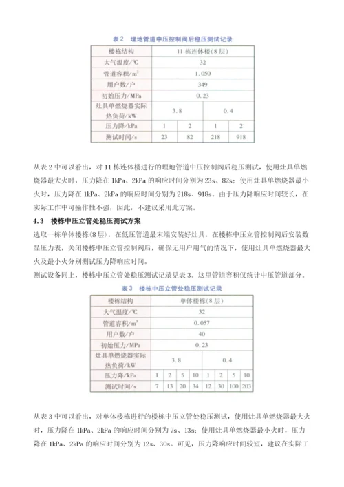 庭院户内燃气管道恢复供气前稳压测试方案.docx