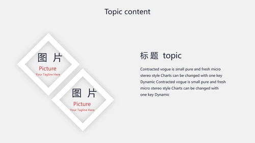 创意个性黑白摄影集照片展示动态PPT