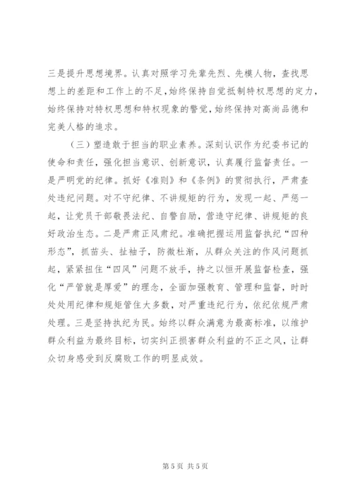 纪委书记个人对照检查材料 (2).docx