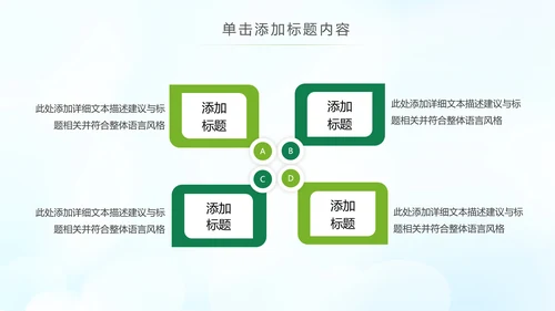 绿色节能低碳环保公益生态文明PPT模板