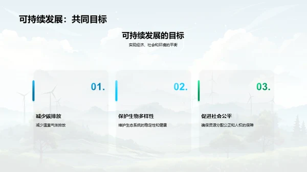 绿色能源，可持续未来