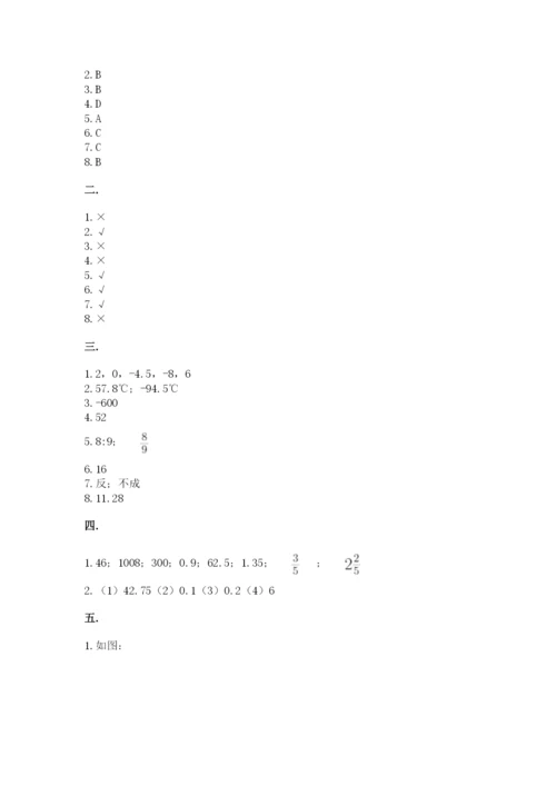 黑龙江【小升初】2023年小升初数学试卷及答案（新）.docx