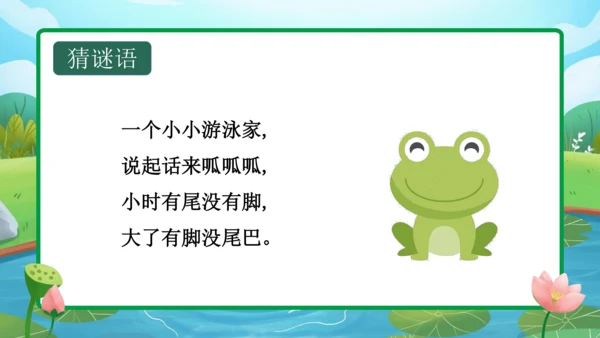课文7《青蛙写诗》（教学课件）