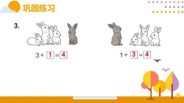 人教版数学（2024）一年级上册第一单元 第5节 第2课时 加法2课件(共15张PPT)