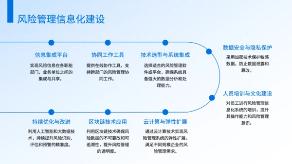 蓝色商务风保险公司风险管理工作规划PPT