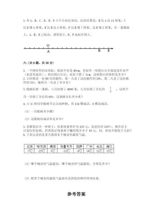 冀教版小升初数学模拟试题精品（必刷）.docx