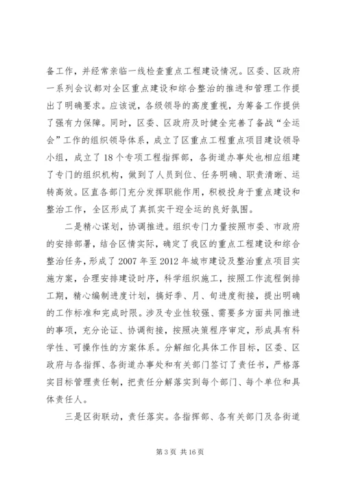 区委书记在城建专题会讲话.docx