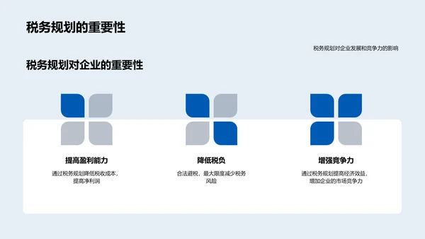 税务规划实践PPT模板