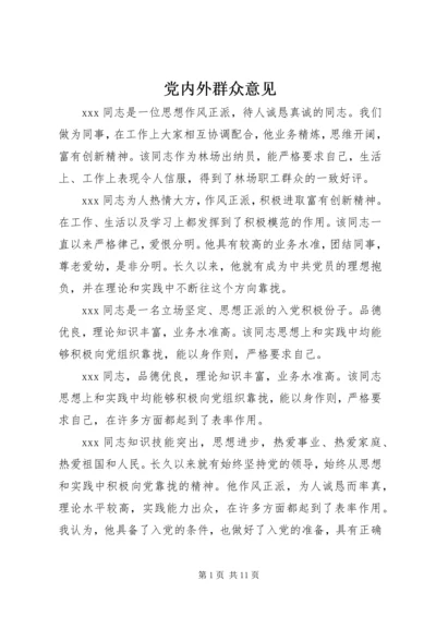 党内外群众意见.docx