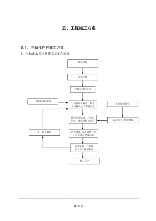 三轴搅拌桩施工方案.docx