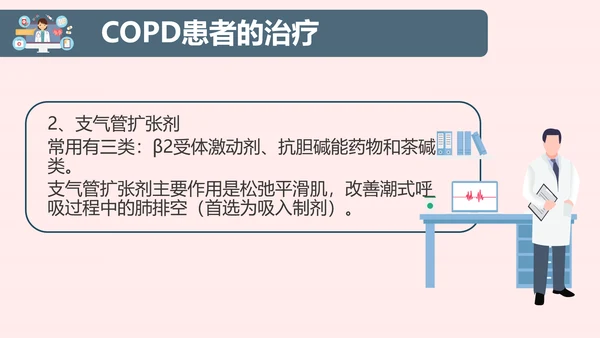 COPD慢性阻塞性肺部疾病患者护理查房PPT模板