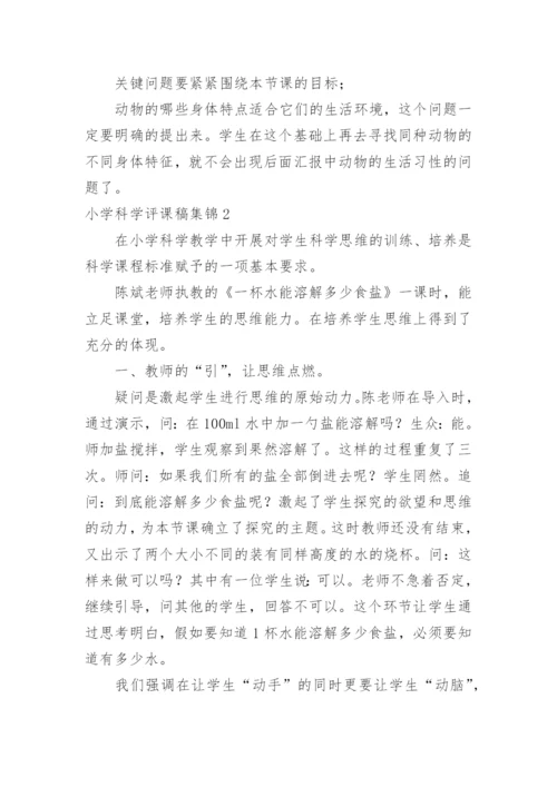 小学科学评课稿.docx
