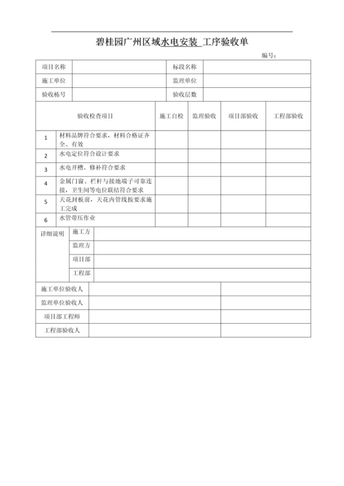 水电工程隐蔽验收(安装).docx