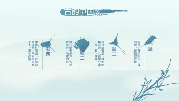 端午节中国风主题工作总结汇报动态PPT模板