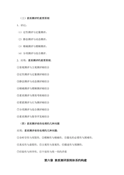 2023年自考06090人员素质测评理论与方法.docx