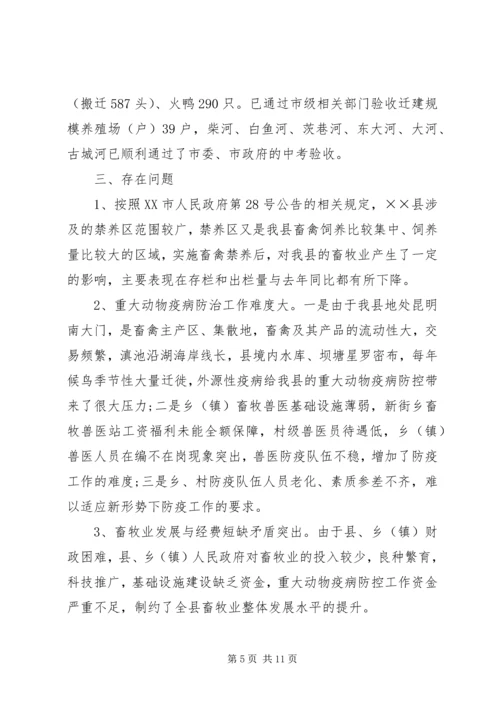 畜牧兽医工作总结及工作计划.docx