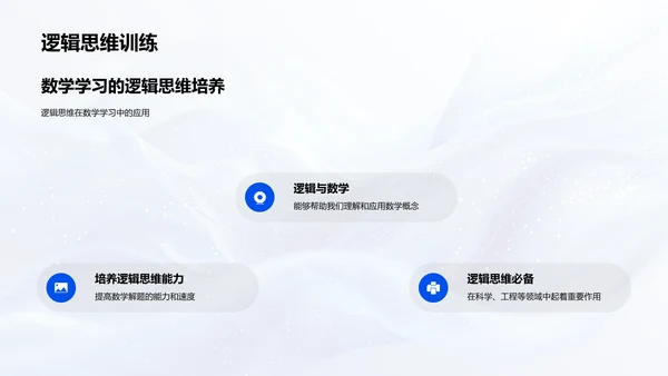 数学学习成果汇报PPT模板