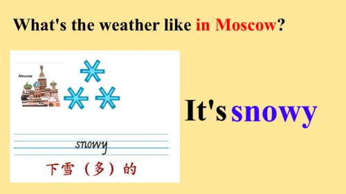 Unit3 Weather 课件(共55张PPT)