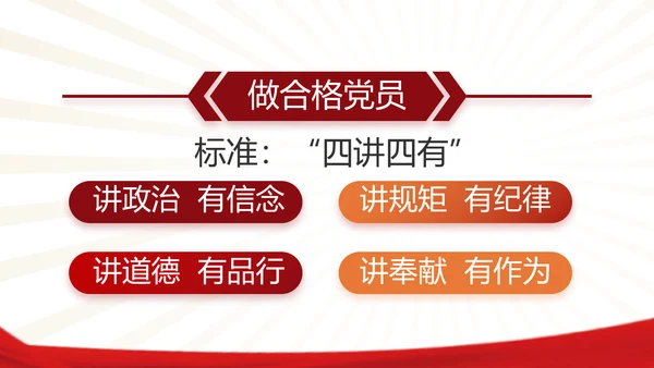 党支部党员学习工作总结汇报计划动态PPT模板