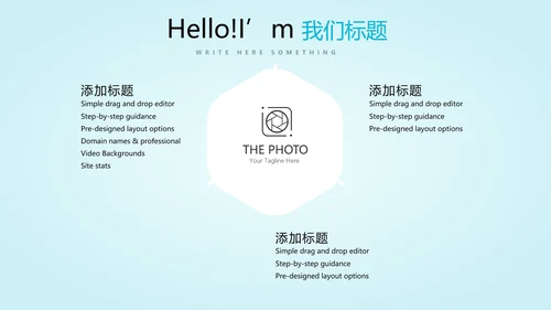 蓝色简约医药医疗报告通用动态PPT