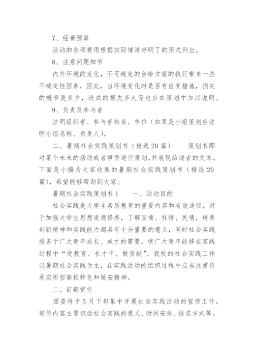暑期社会实践策划书.docx