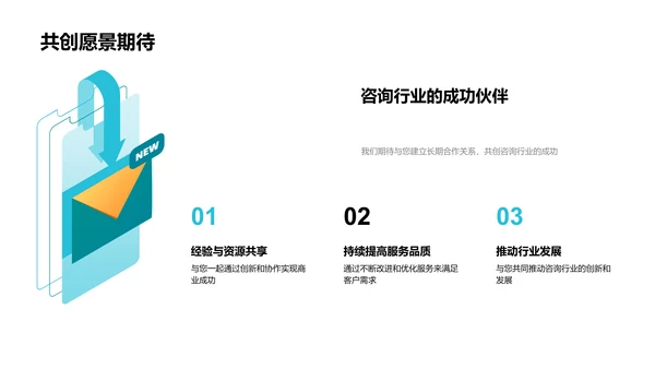 咨询业务年度报告PPT模板