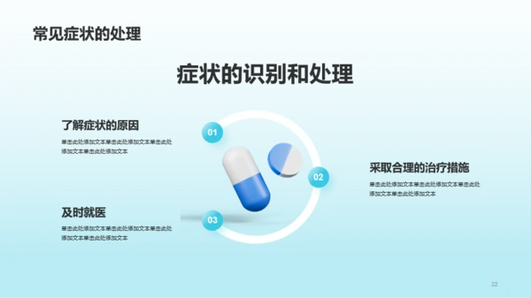 蓝色创意医学专业知识科普PPT