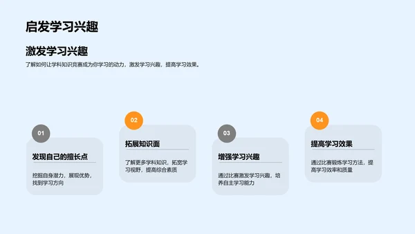 知识竞赛准备报告PPT模板