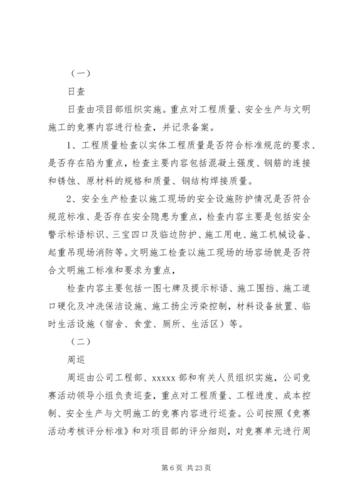 公司开展劳动竞赛活动简报.docx