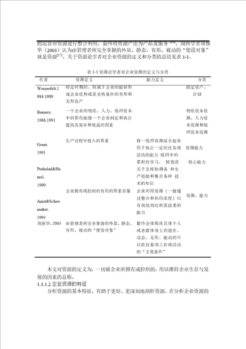 基于效用理论的企业有形资源与无形资源的匹配分析