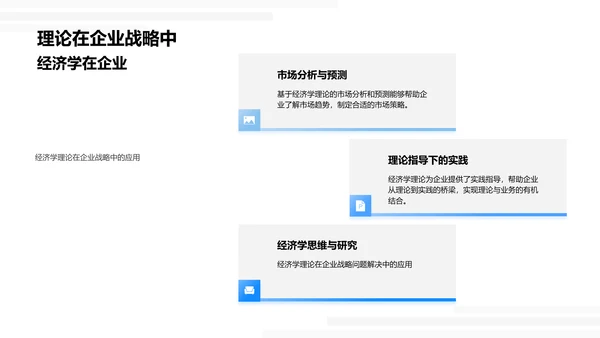 经济学的理论与实践PPT模板