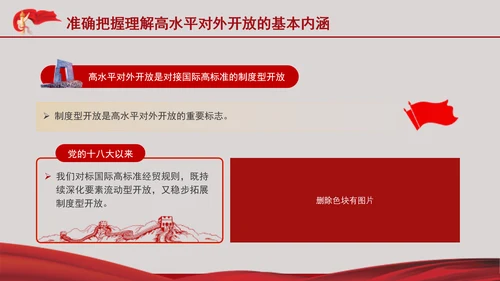 学习党的二十届三中全会精神准确把握高水平对外开放的基本内涵PPT课件