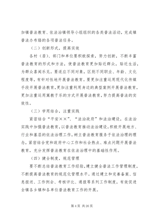 五五普法学习活动规划.docx