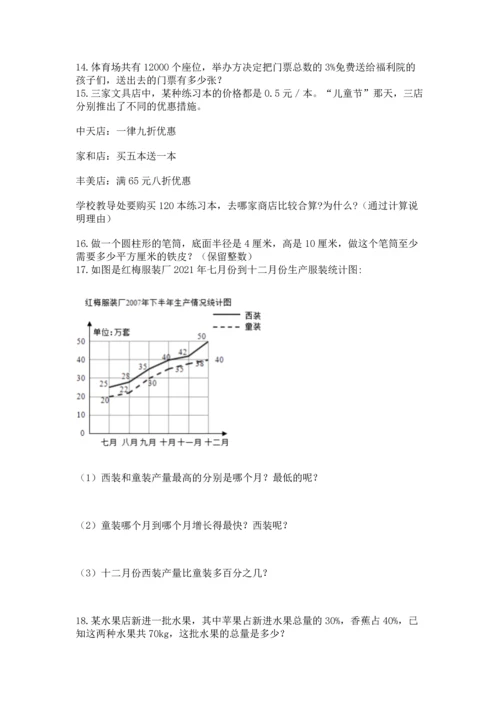 小升初数学应用题50道精品（实用）.docx