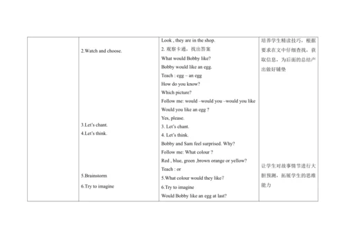 Unit 6 Colours  B  Fun time & Cartoon time 单元整体教学设