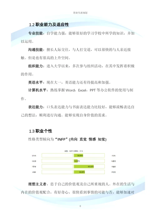 21页6800字工商管理专业职业生涯规划.docx