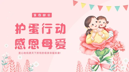 母亲节幼儿园母亲节主题班会PPT课件