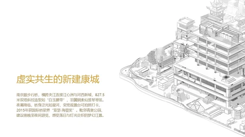 南京旅游攻略介绍PPT模板
