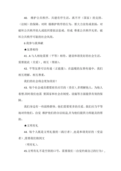 五年级下册道德与法治知识点整理.docx