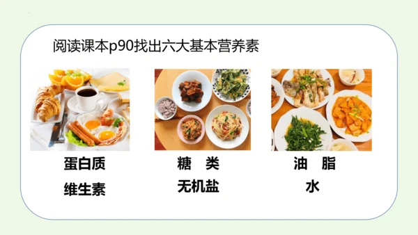 课题1 人类重要的营养物质-2022-2023学年九年级化学下册同步教学精品课件(共32张PPT内嵌