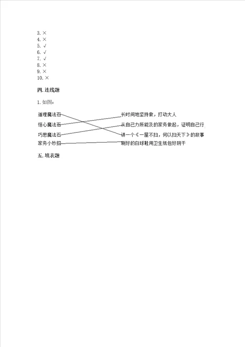 2022部编版四年级上册道德与法治 期中测试卷精品典型题