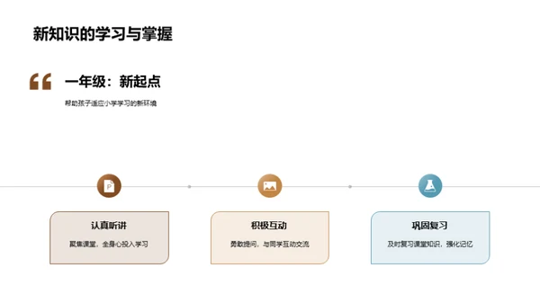 一年级成长引导