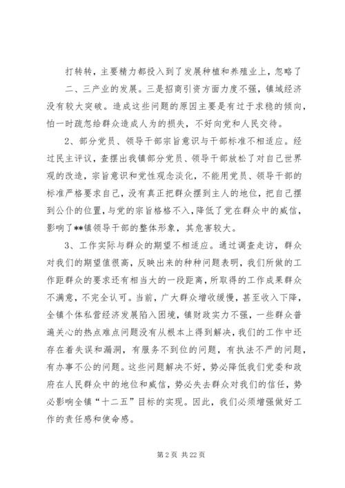 关于“作风转变年”第二阶段剖析材料.docx