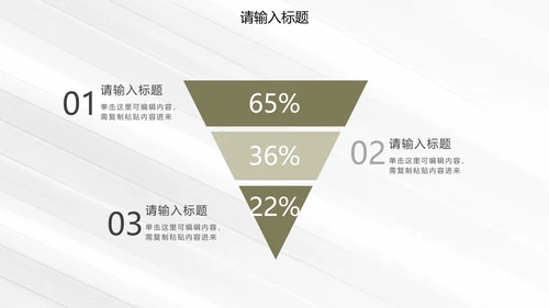 白金奢华简约商务运营方案PPT模板