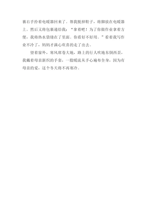 从此我不再寒冷作文600字.docx