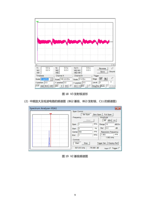 博士618收音机组装与调试课程设计报告.docx