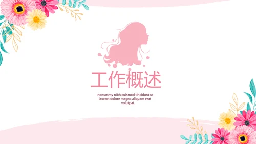 美容美发培训工作总结计划动态PPT