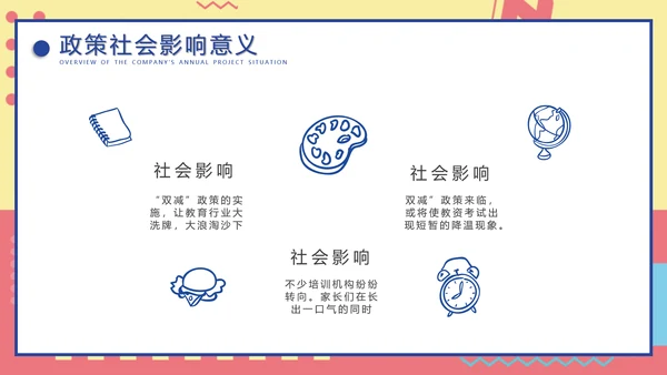 教育改革双减政策解读PPT模板