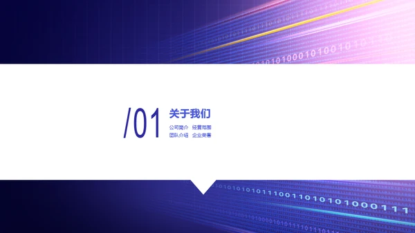 紫色渐变金融服务有限公司品宣方案PPT下载